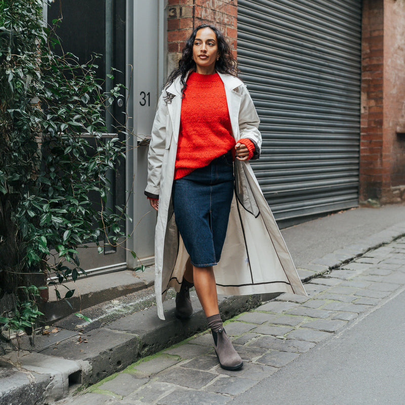 Blundstone | 2413 Chelsea boots Grigio in Camoscio