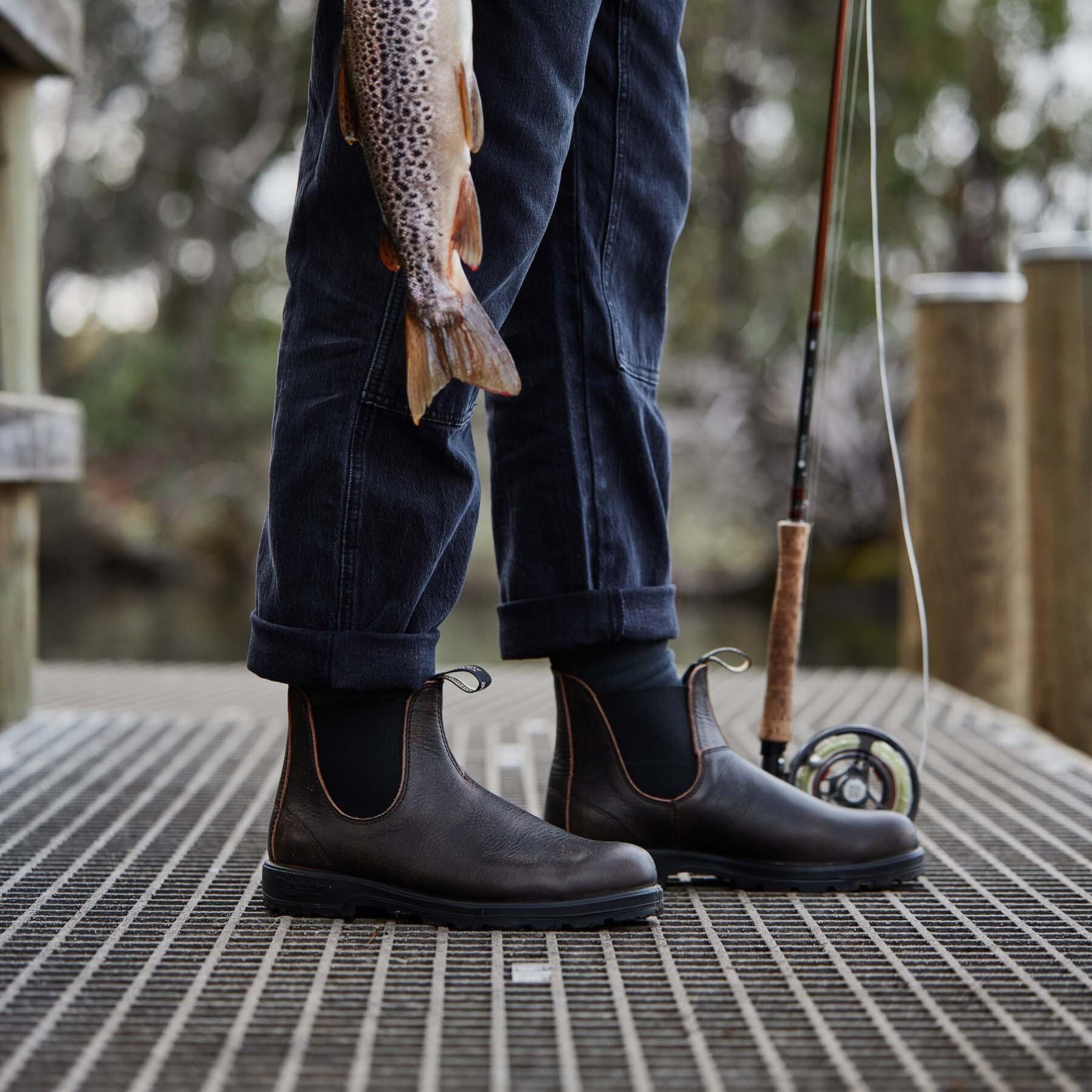 Blundstone 2440 Brown Unisex Leather Boots
