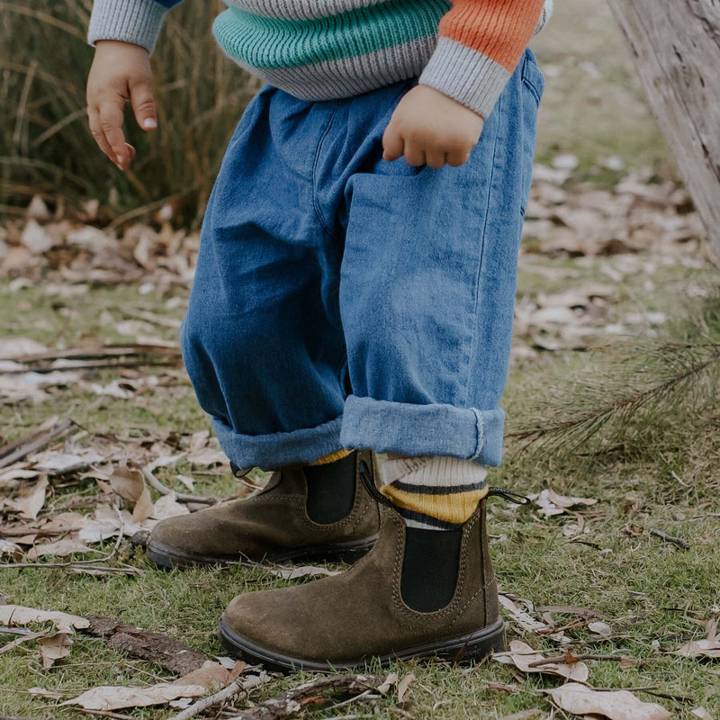 Blundstone Chelsea Boots Green Blundstone 2496 Green Kid Suede