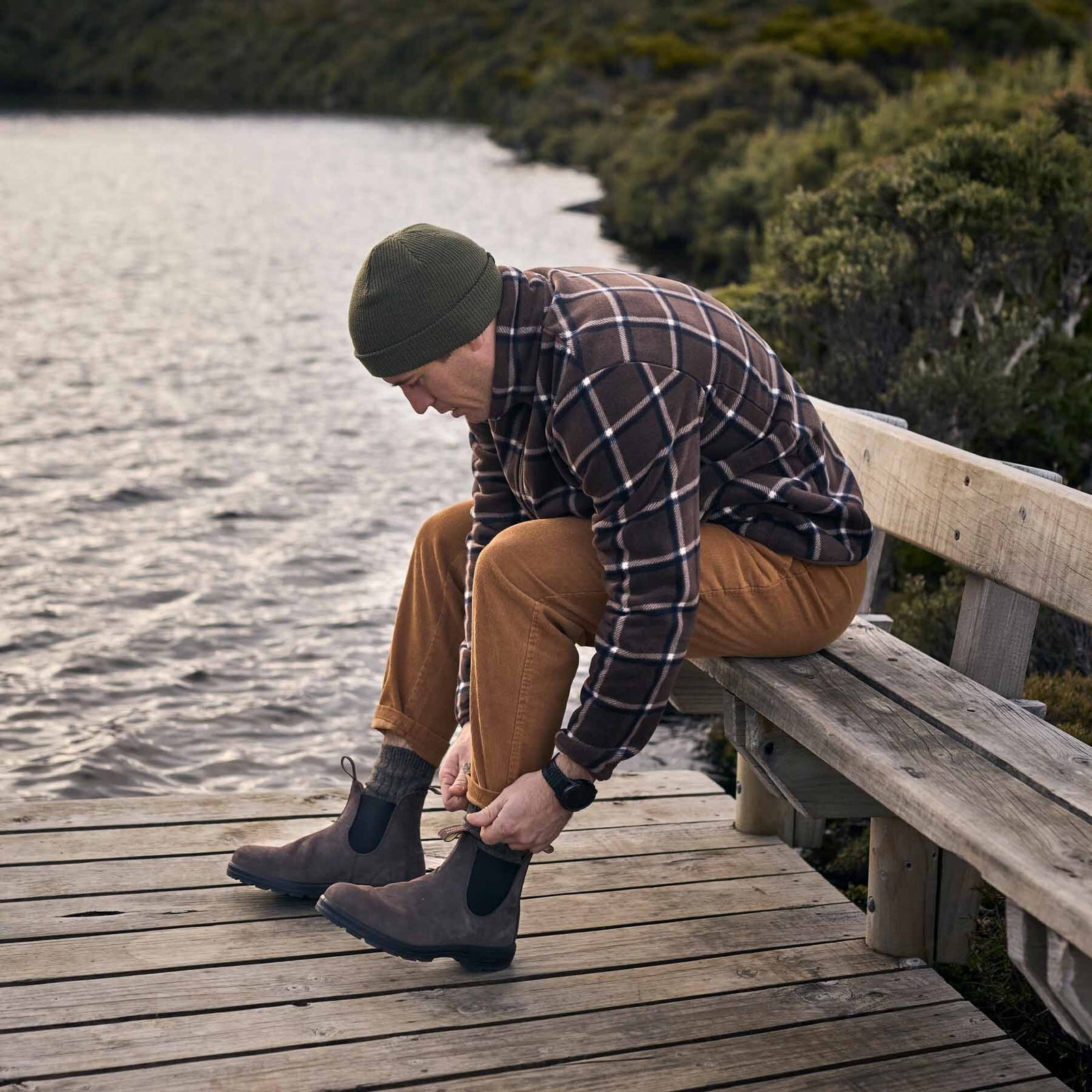 Blundstone 2345 | Nubuk Stiefeletten Braun | Unisex